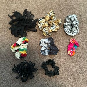 Scrunchies - 8 assorted pieces
